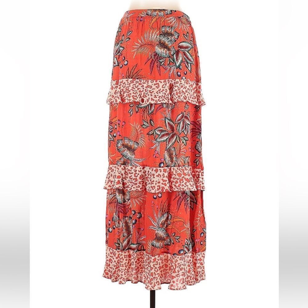 Farm Rio ruffle tiered maxi skirt NWT - Picture 8 of 8